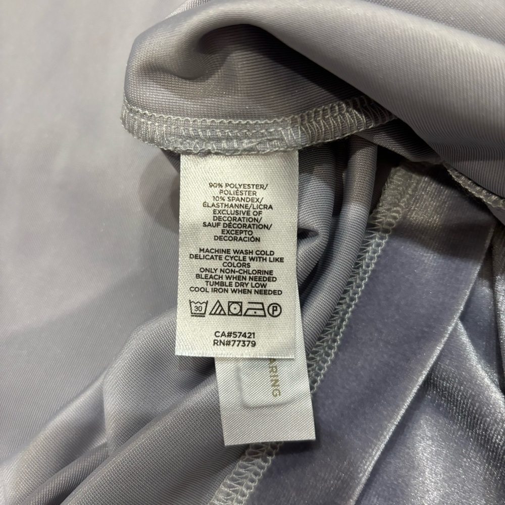 NWT Ann Taylor Kimono M/L Velvet Tonal Trim Purple - Picture 12 of 12